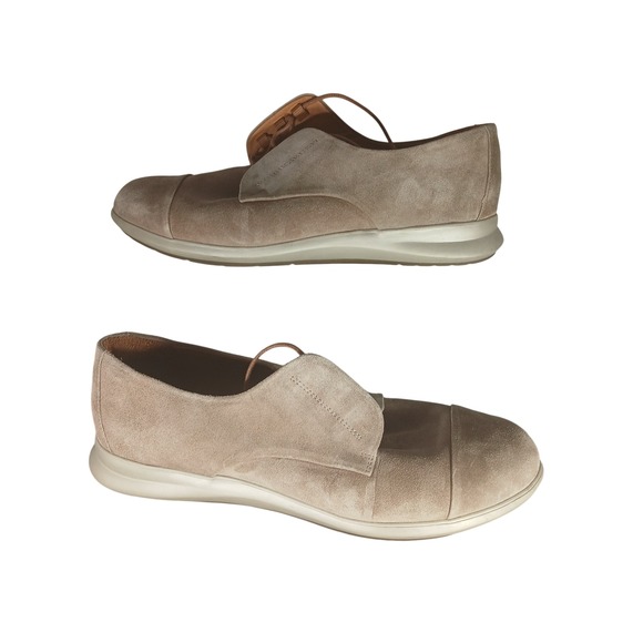 Samuel‎ Hubbard Plain Toe Suede Oxford Shoes Mens US 9 EU 40 UK 7 Tan Comfort main image 8